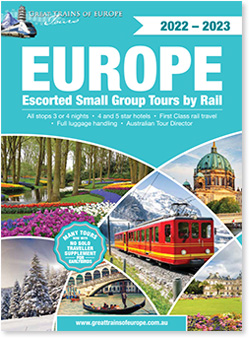 escorted tours europe 2023